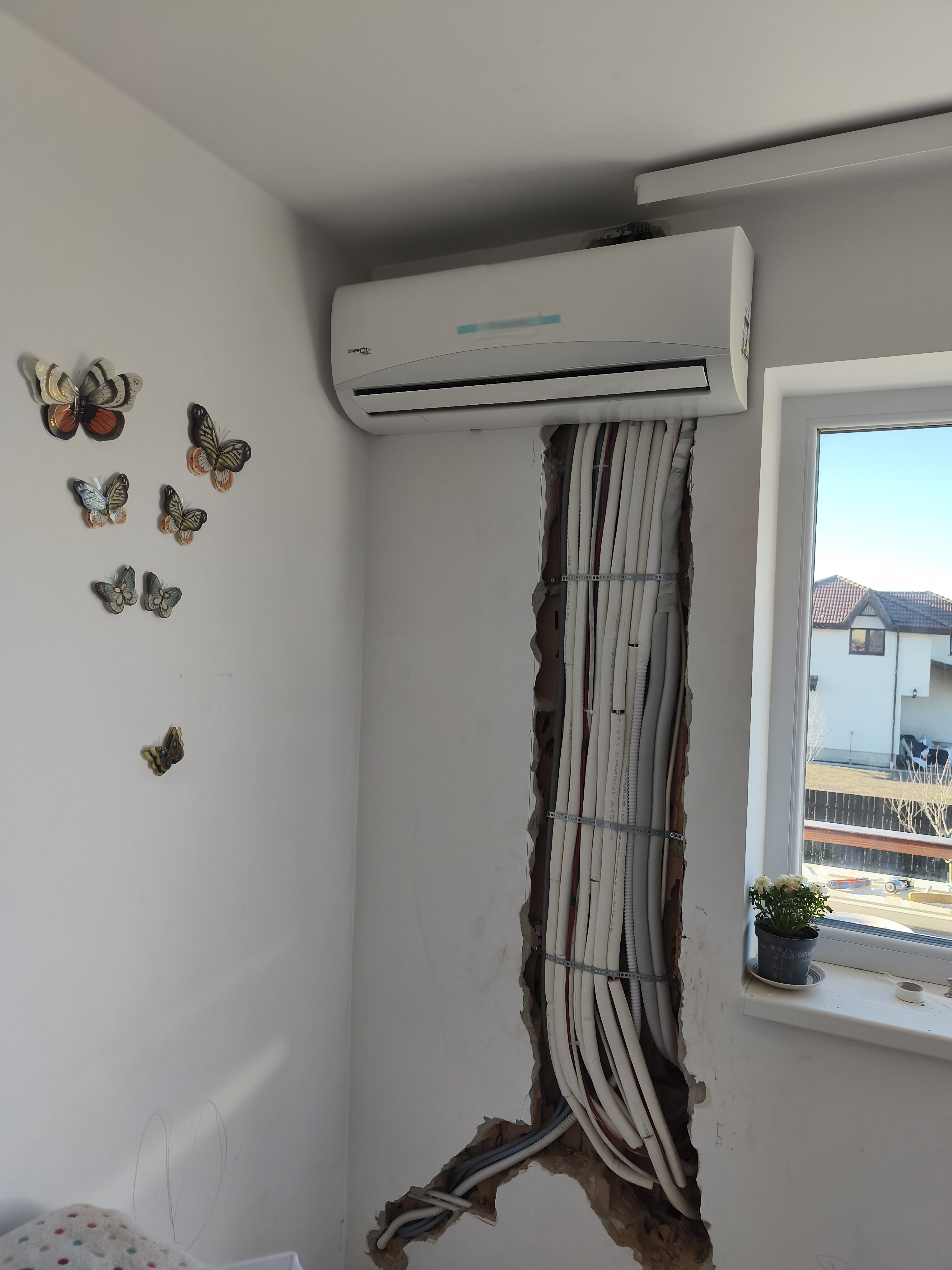 Montaj multisplit Ariston în Brașov - rezultat final