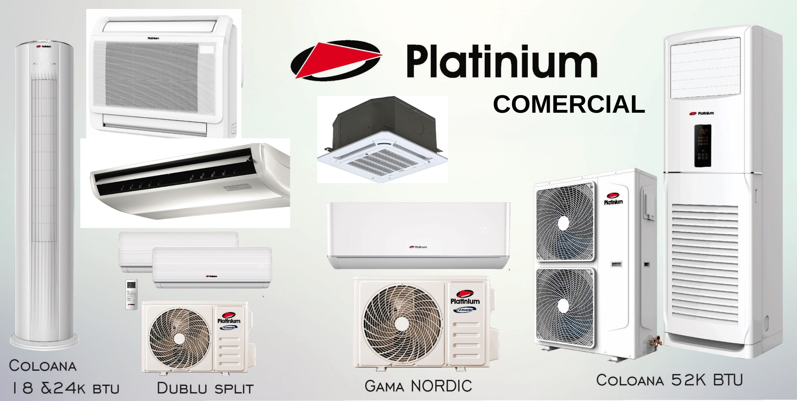 Aer conditionat comercial Platinium