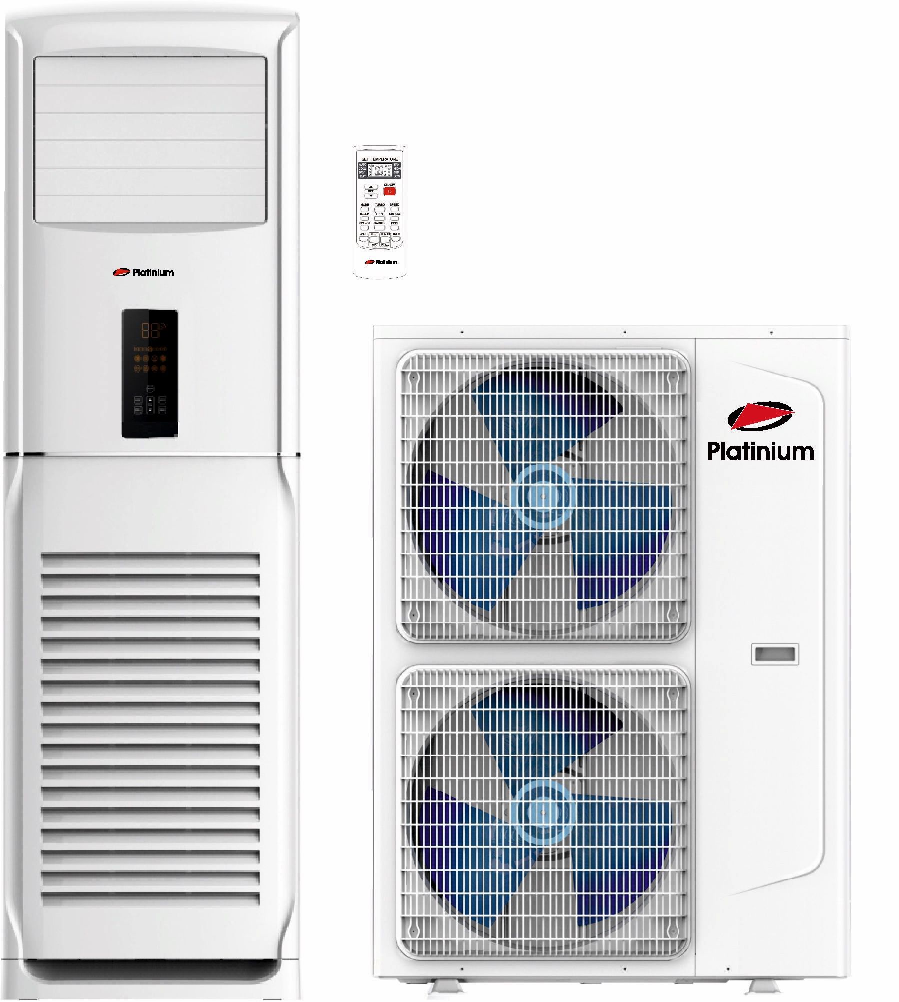 Platinium Coloană aer condiționat 52.000 BTU R32 Inverter pentru spații comerciale mari