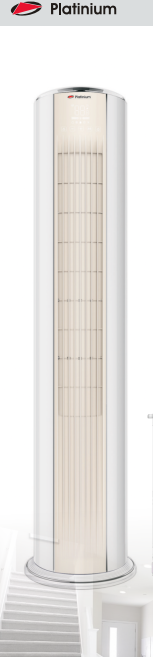 Platinium Coloană 18.000 / 24.000 BTU – aparat de aer condiționat (R32 Inverter)